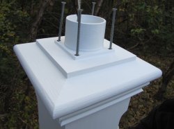 lantern post cap